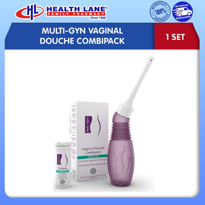 MULTI-GYN VAGINAL DOUCHE COMBIPACK
